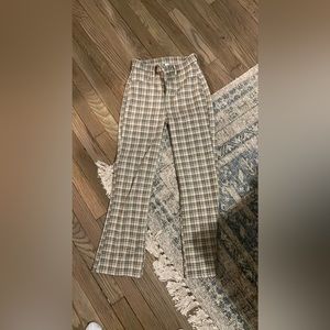 American eagle plaid pants